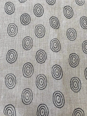 Linen fabric, Fabric by yard, Hand printed fabric, Block Print Fabric, Indian Fabric